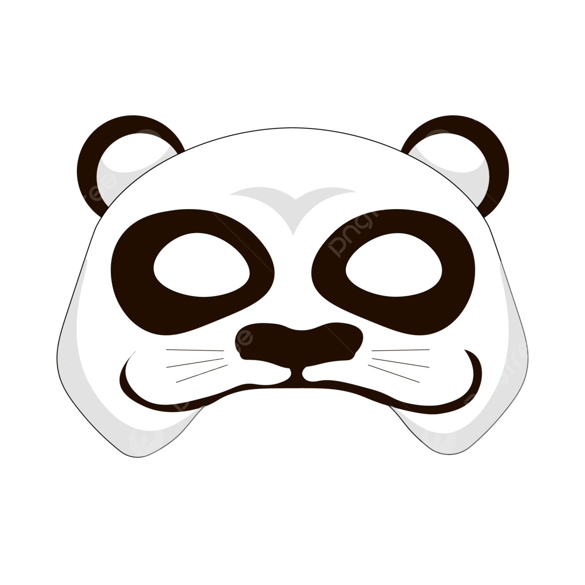 Masks Carnival Clipart Transparent Background Carnival Mask Panda Carnival Mask Panda PNG Image For Free Download