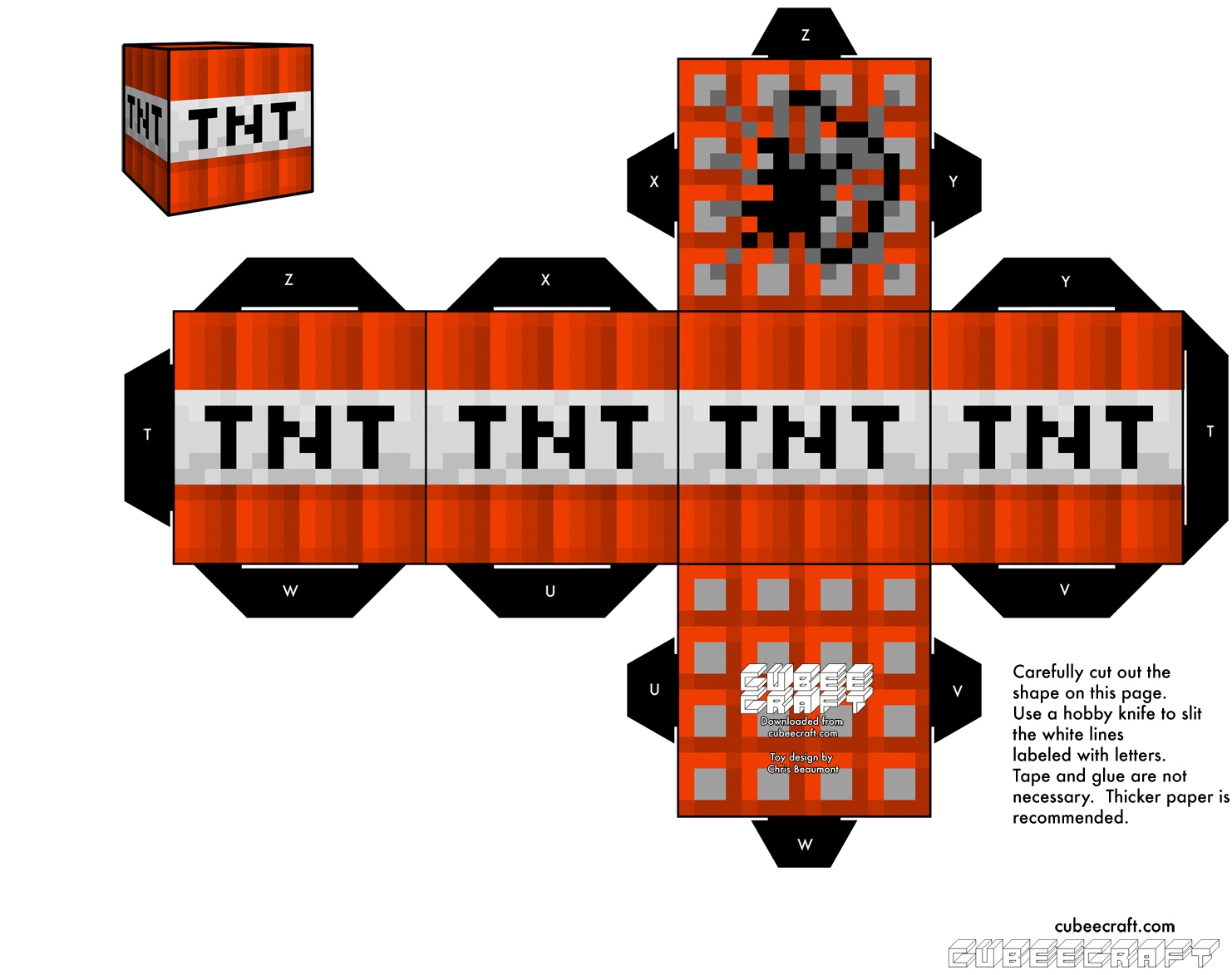 Free Minecraft Printable
