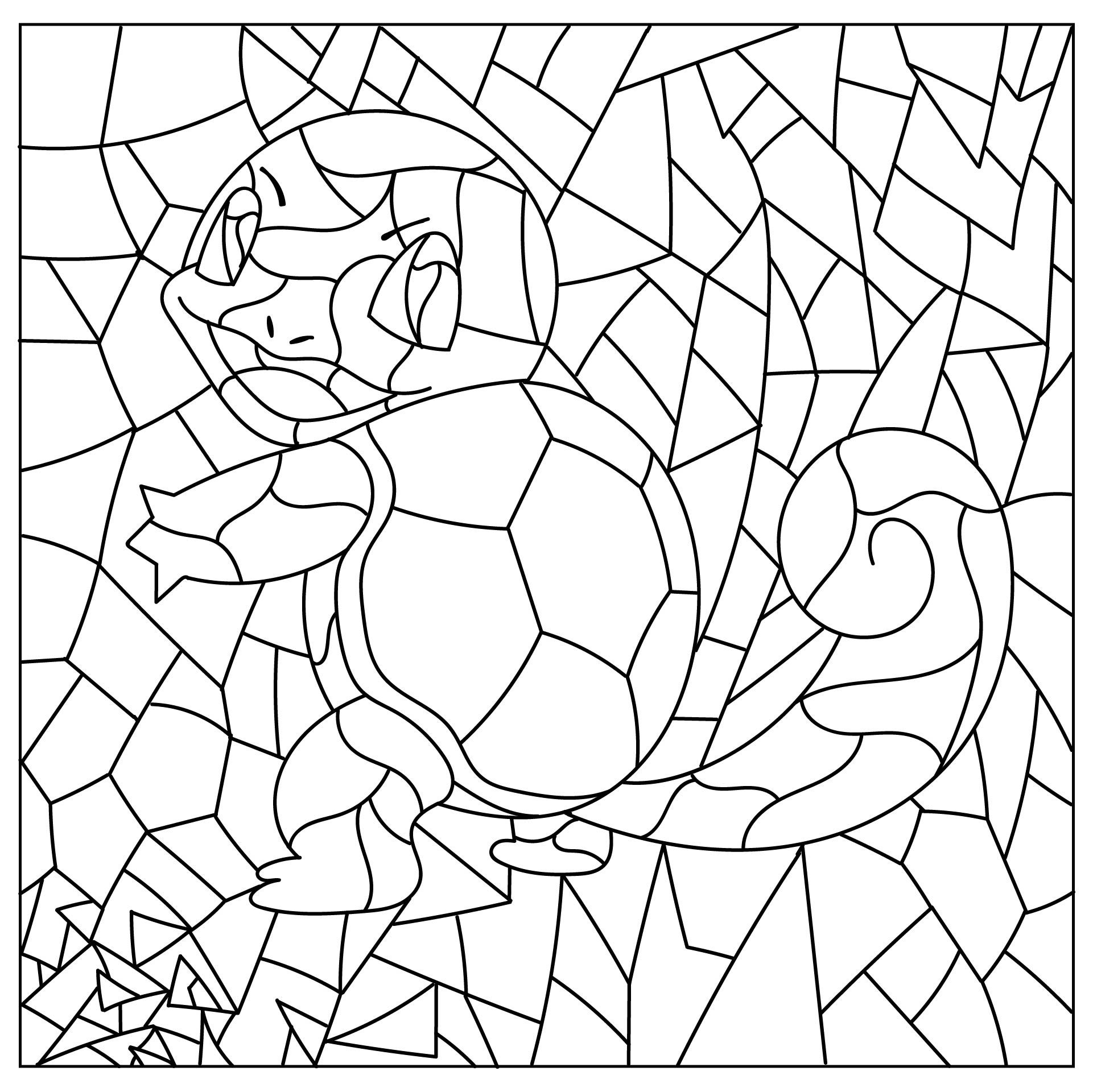 Mystery Mosaics 10 Free PDF Printables Printablee