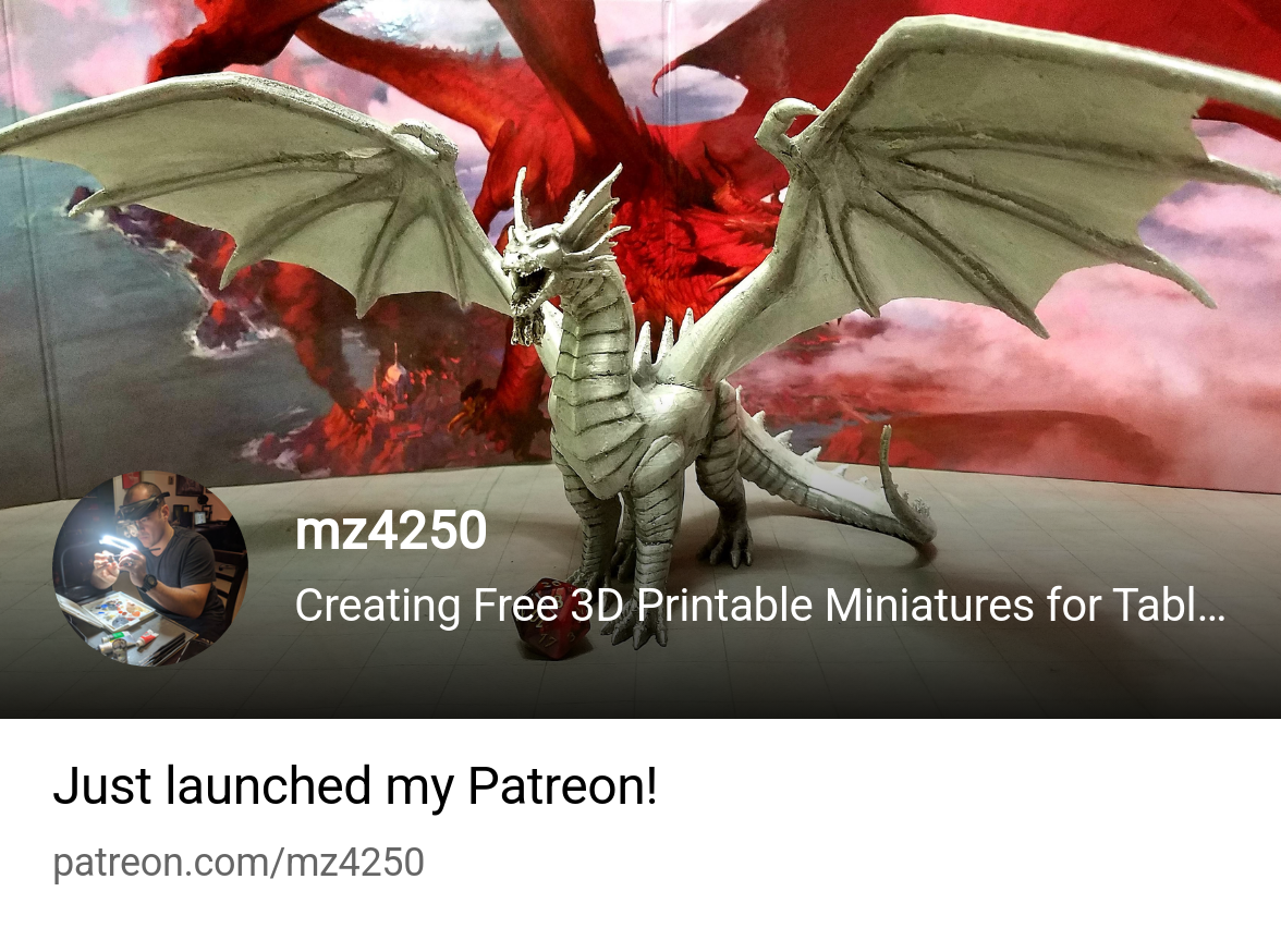 Free 3d Printable D D Miniatures