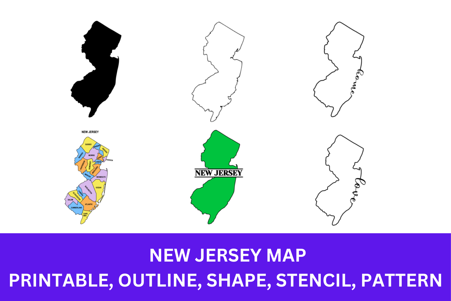 Free New Jersey Printables