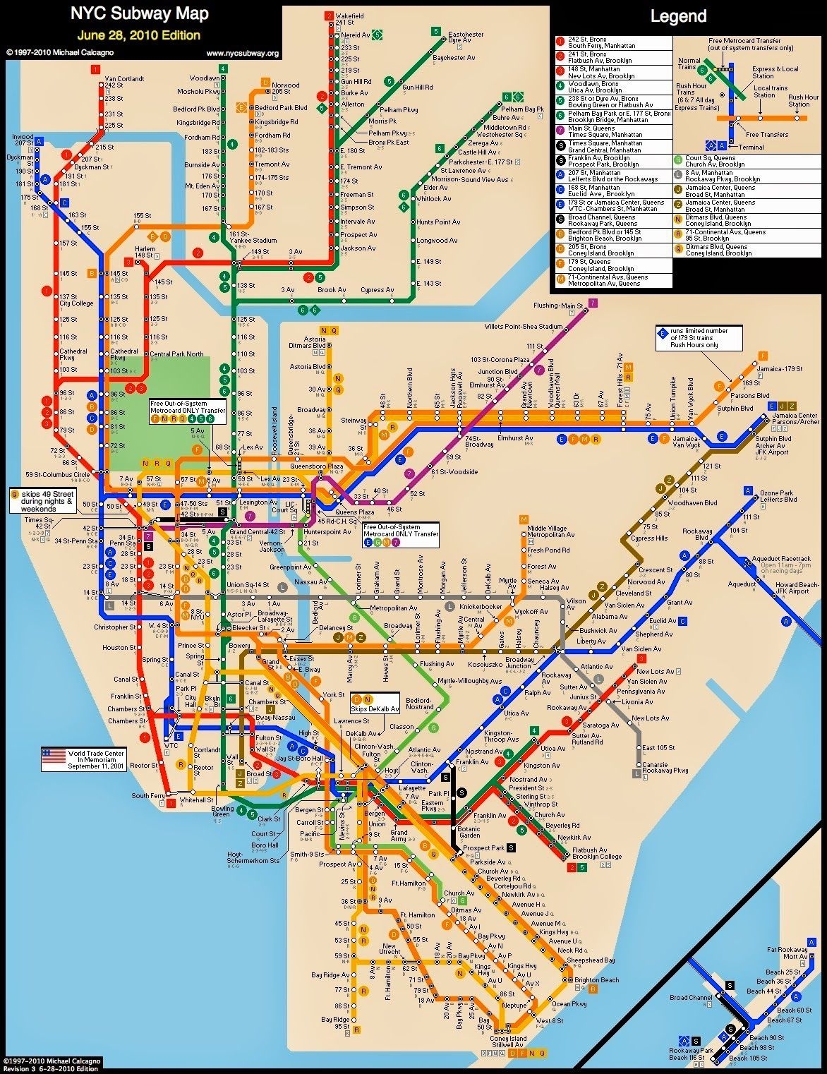 New York City Subway Map