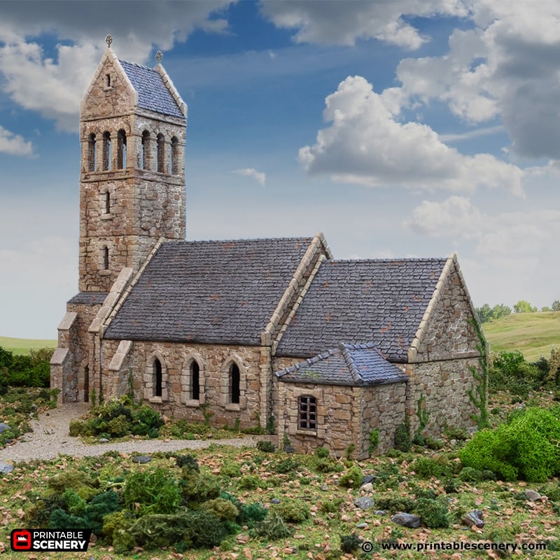 Free Printable Churchs With Steeples