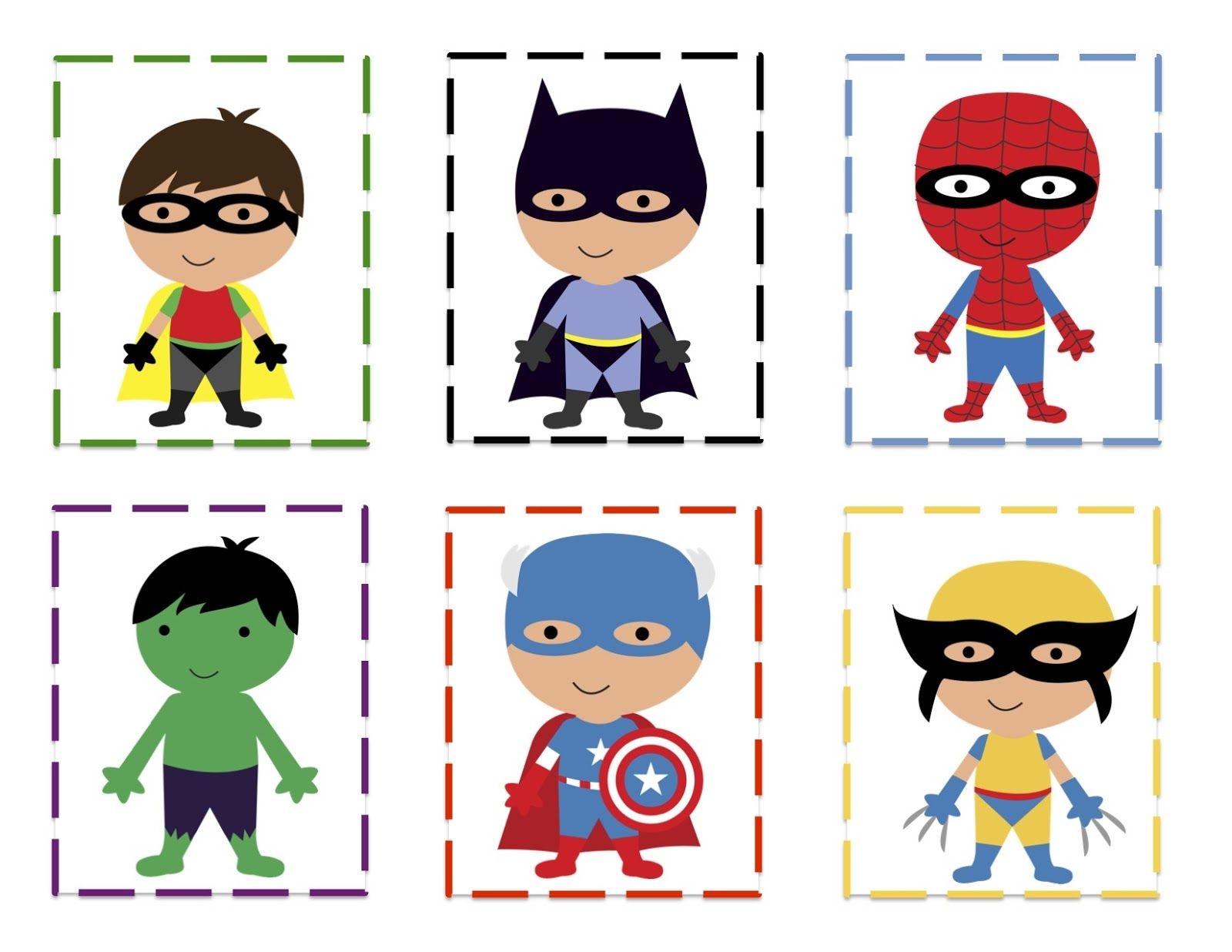 October 2012 Preschool Printables