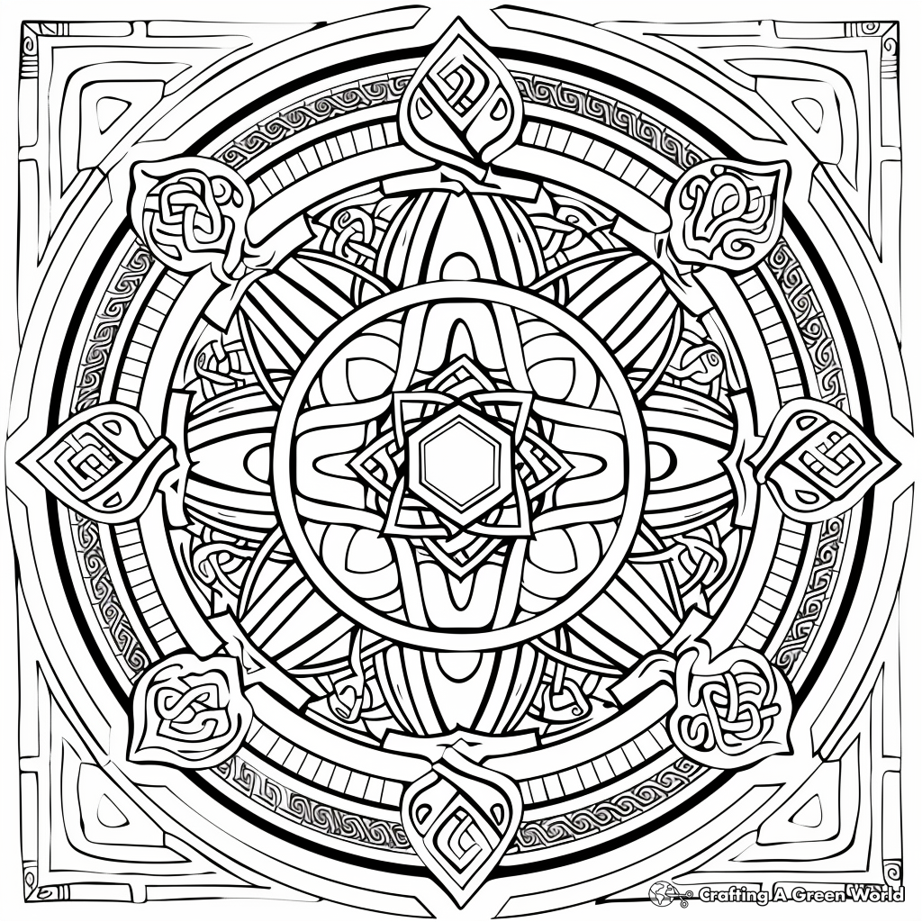 Pagan Coloring Pages Free Printable 