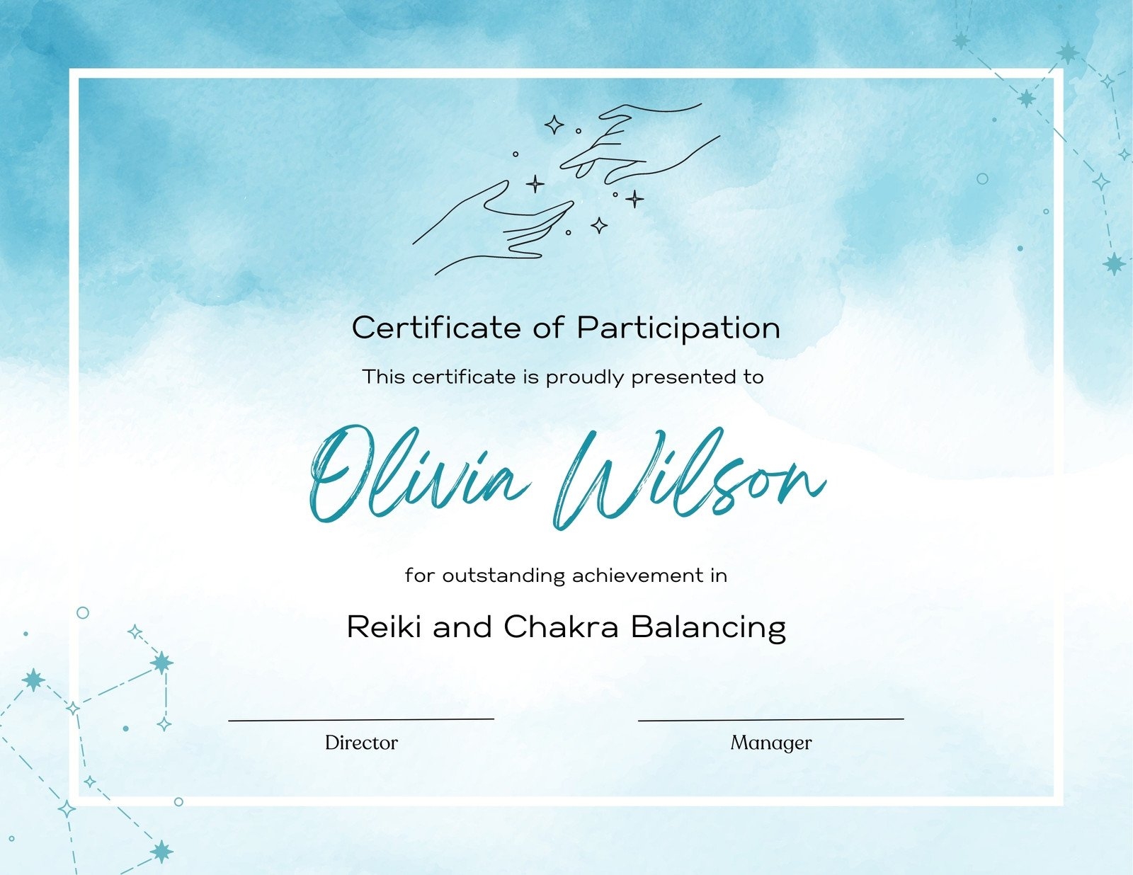 Free Printable Reiki Certificate Templates