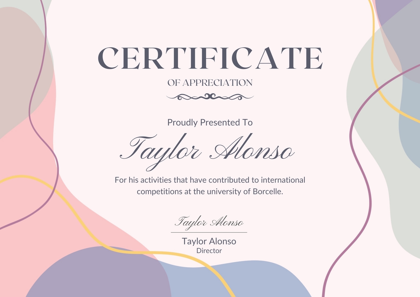 Page 4 Free Printable Customizable Workshop Certificate Templates Canva