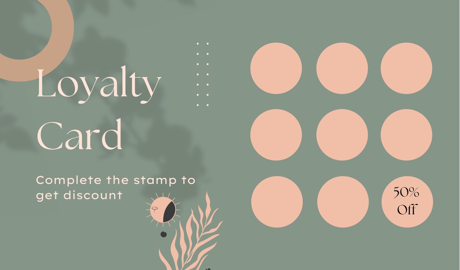 Free Printable Custom Loyalty Cards