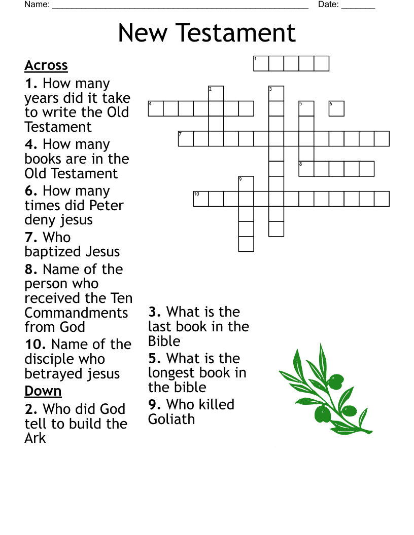 Free Printable Sunday Crossword Puzzles
