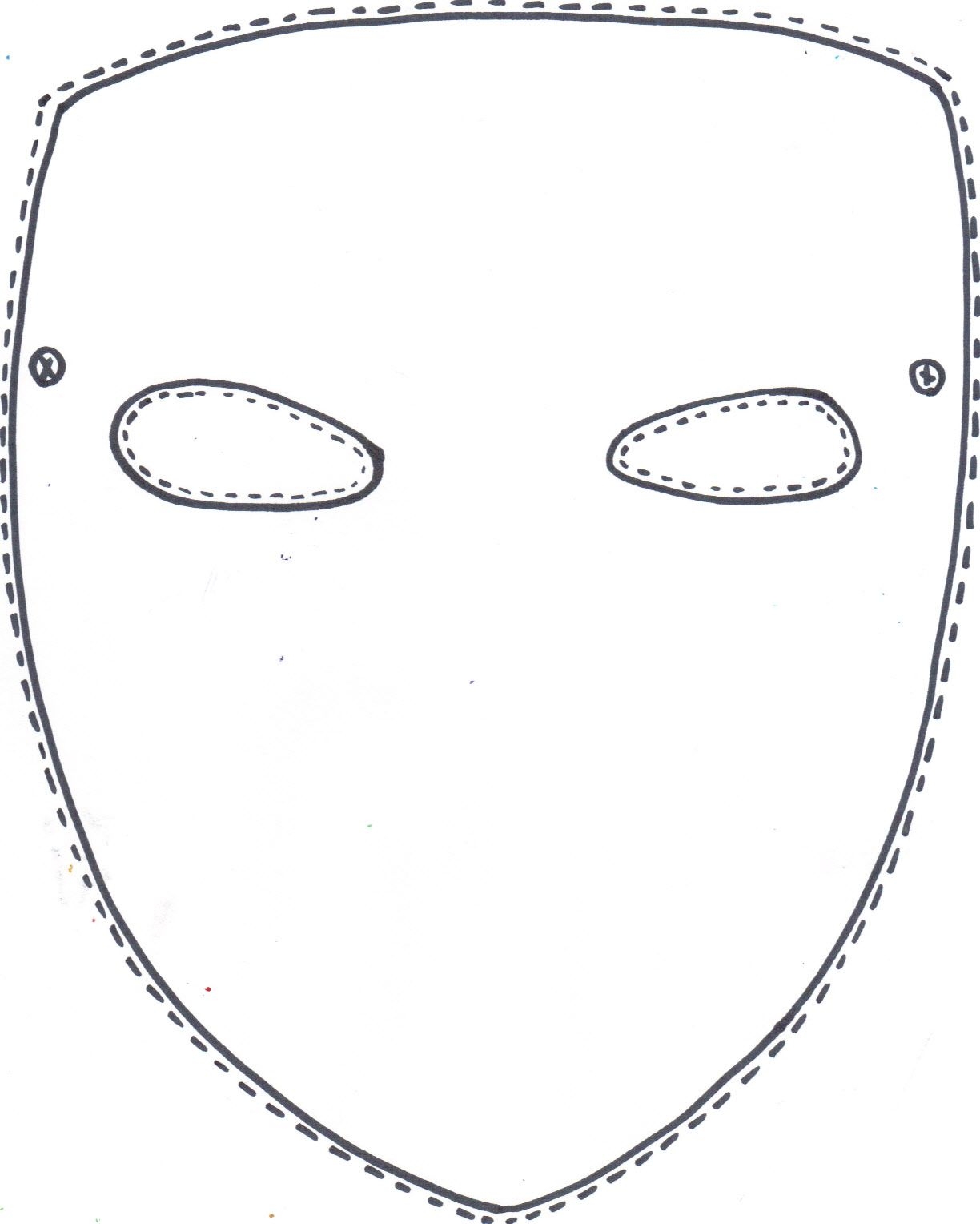 Free Printable Face Mask Pattern