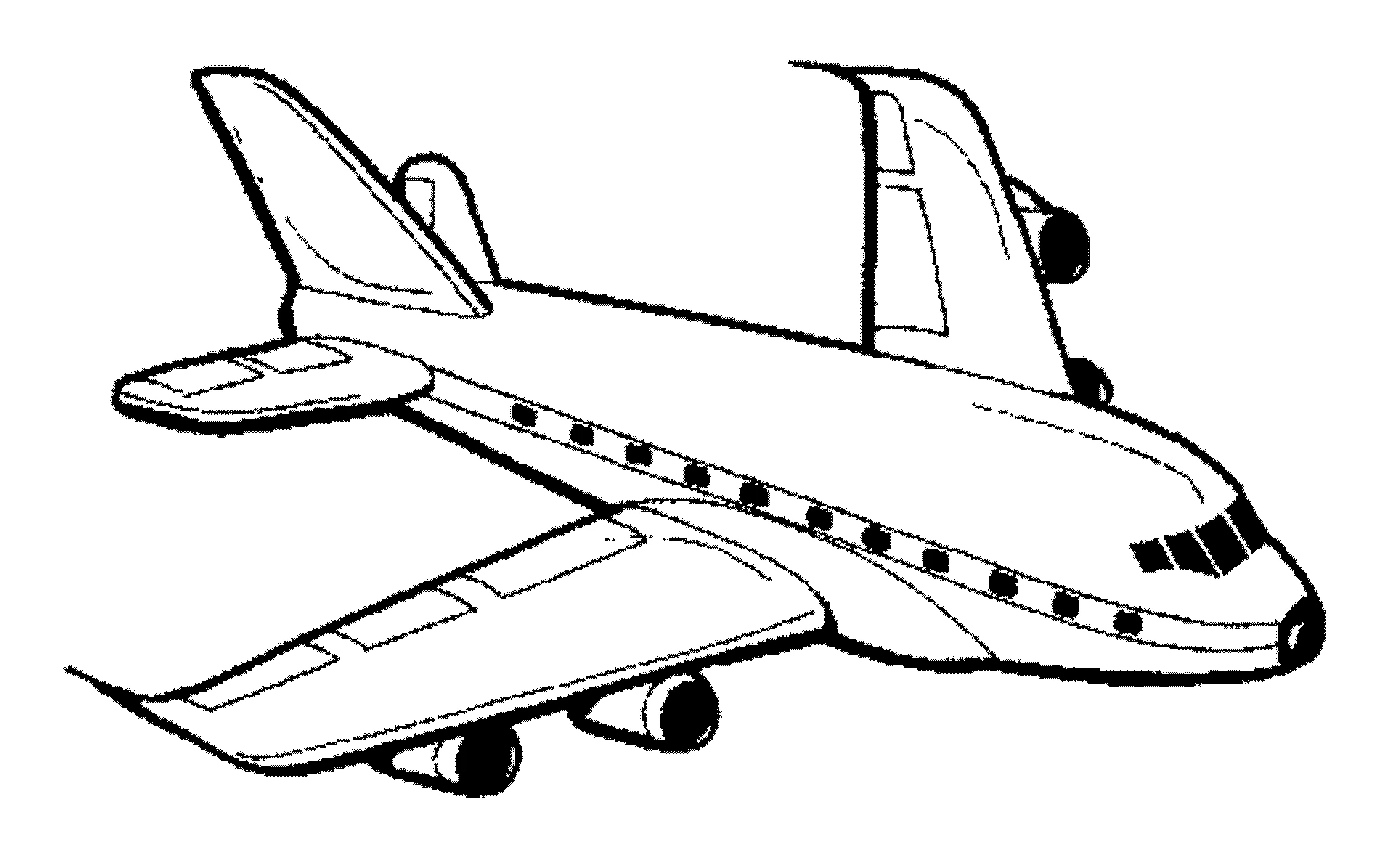 Plane Transportation Free Printable Coloring Pages