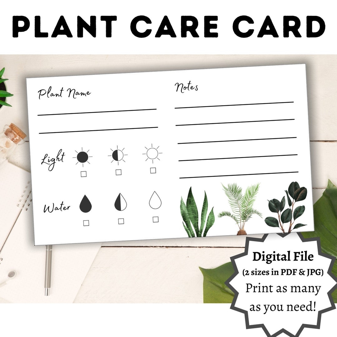 Free Printable Plants
