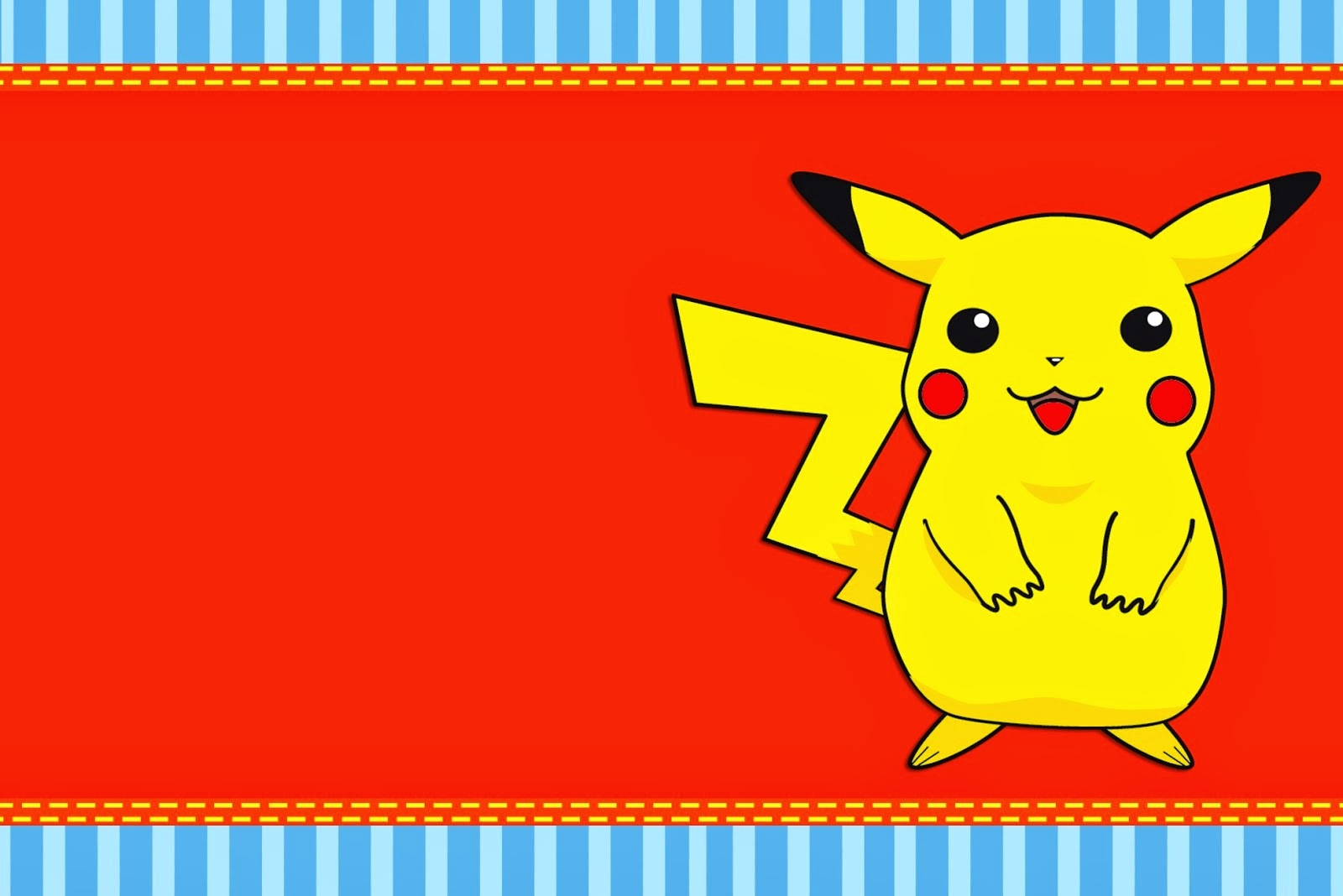 Free Printable Pokemon Invitations