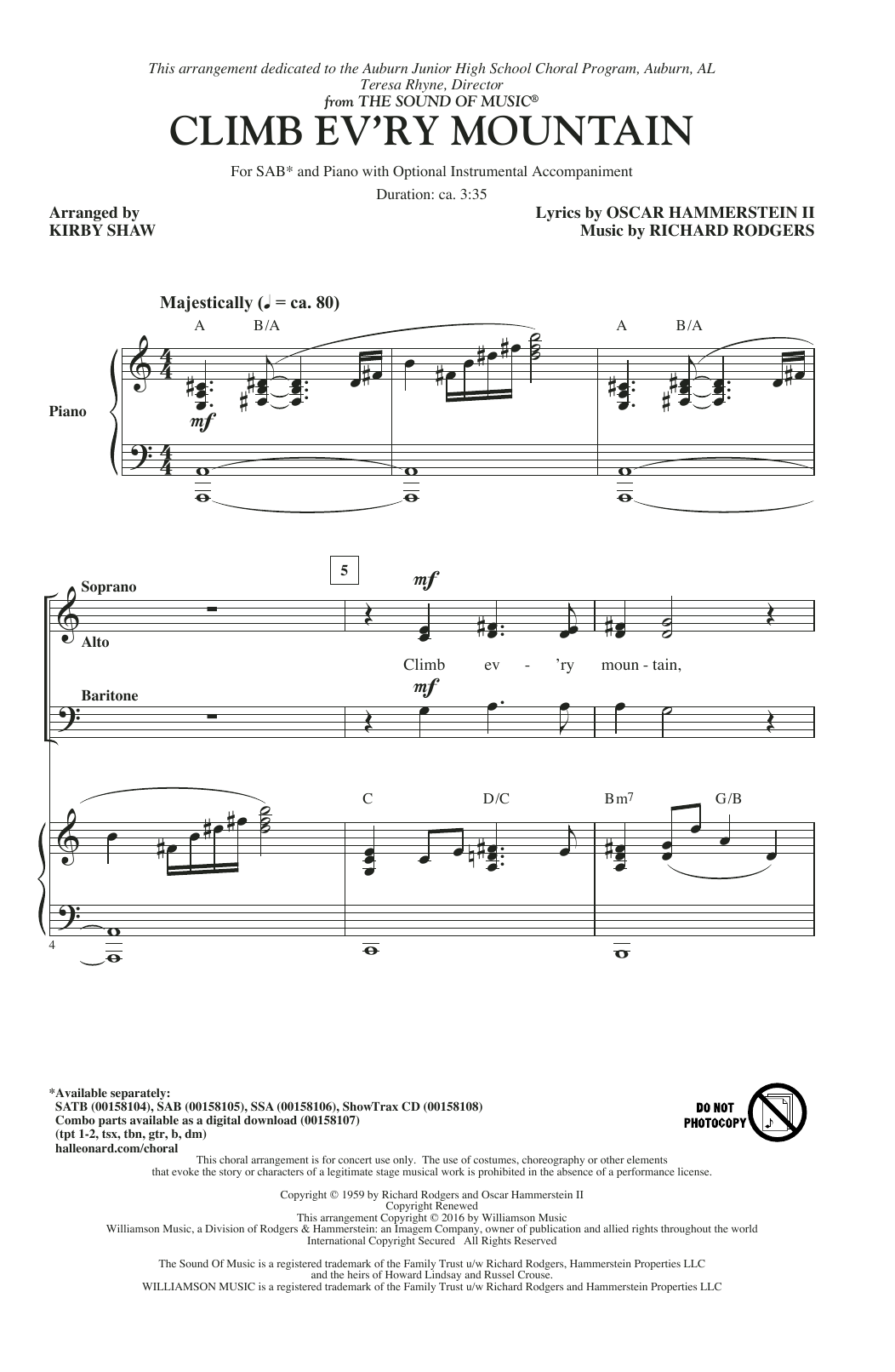 Print And Download Climb Ev ry Mountain Sheet Music Sheet Music Download Print Climb Ev ry Mountain