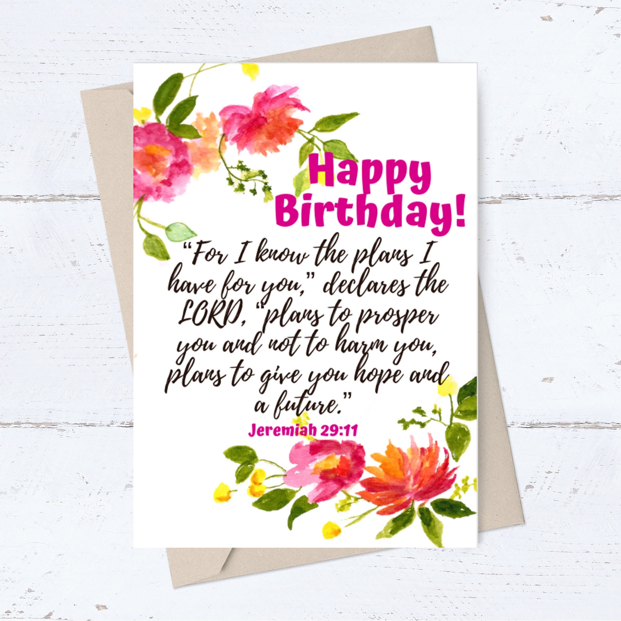 Free Printable Religious Birthday Cards