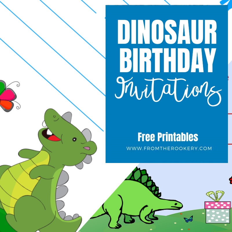 Dinosaur Party Free Printables