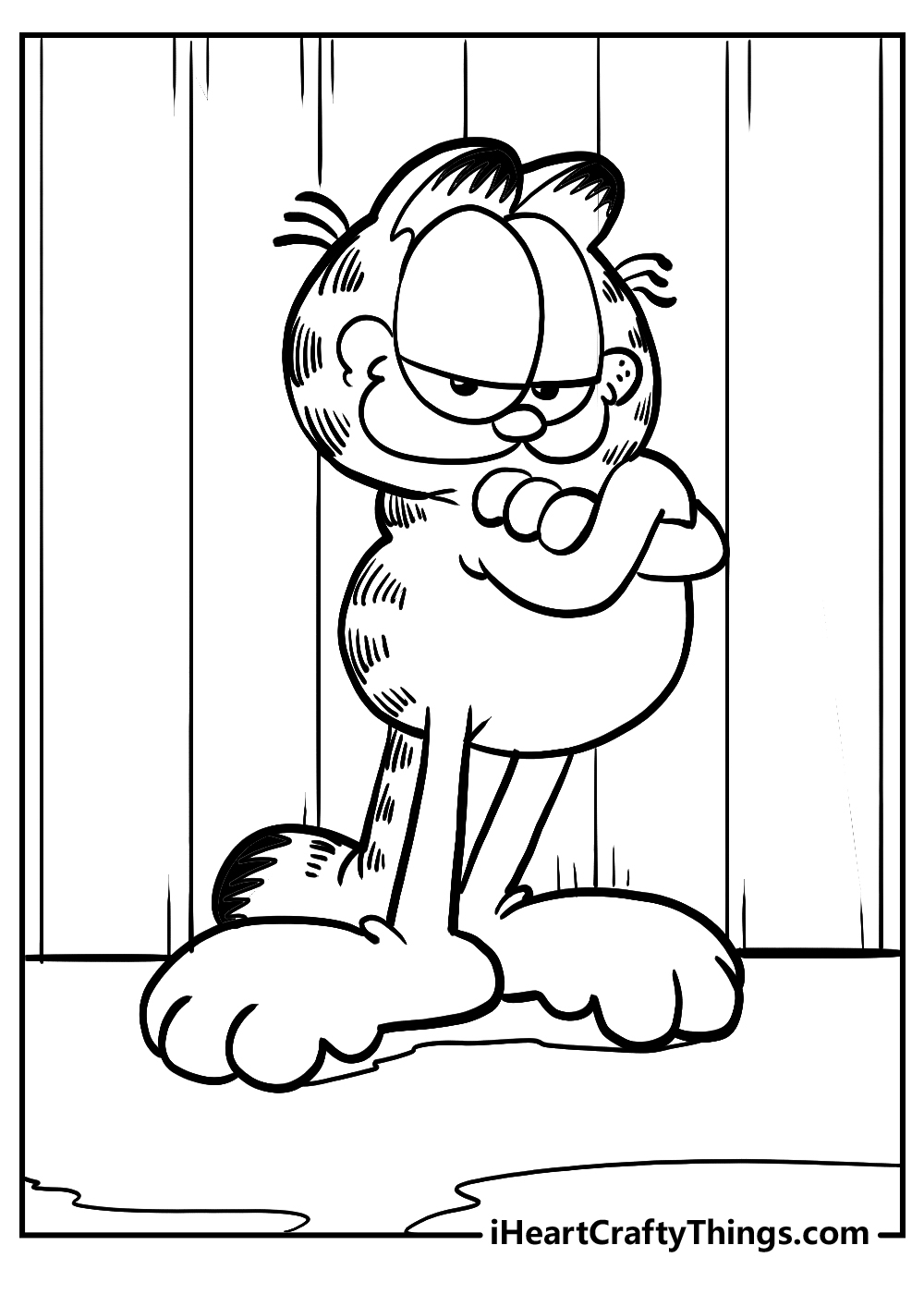 Printable Garfield Coloring Pages Updated 2024 