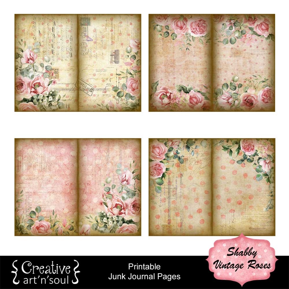 Free Printable Vintage Journal Pages
