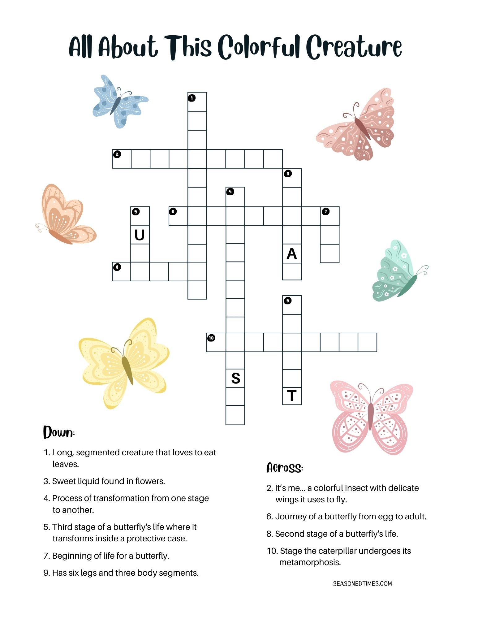 Printable Puzzles For Seniors Seasoned Times