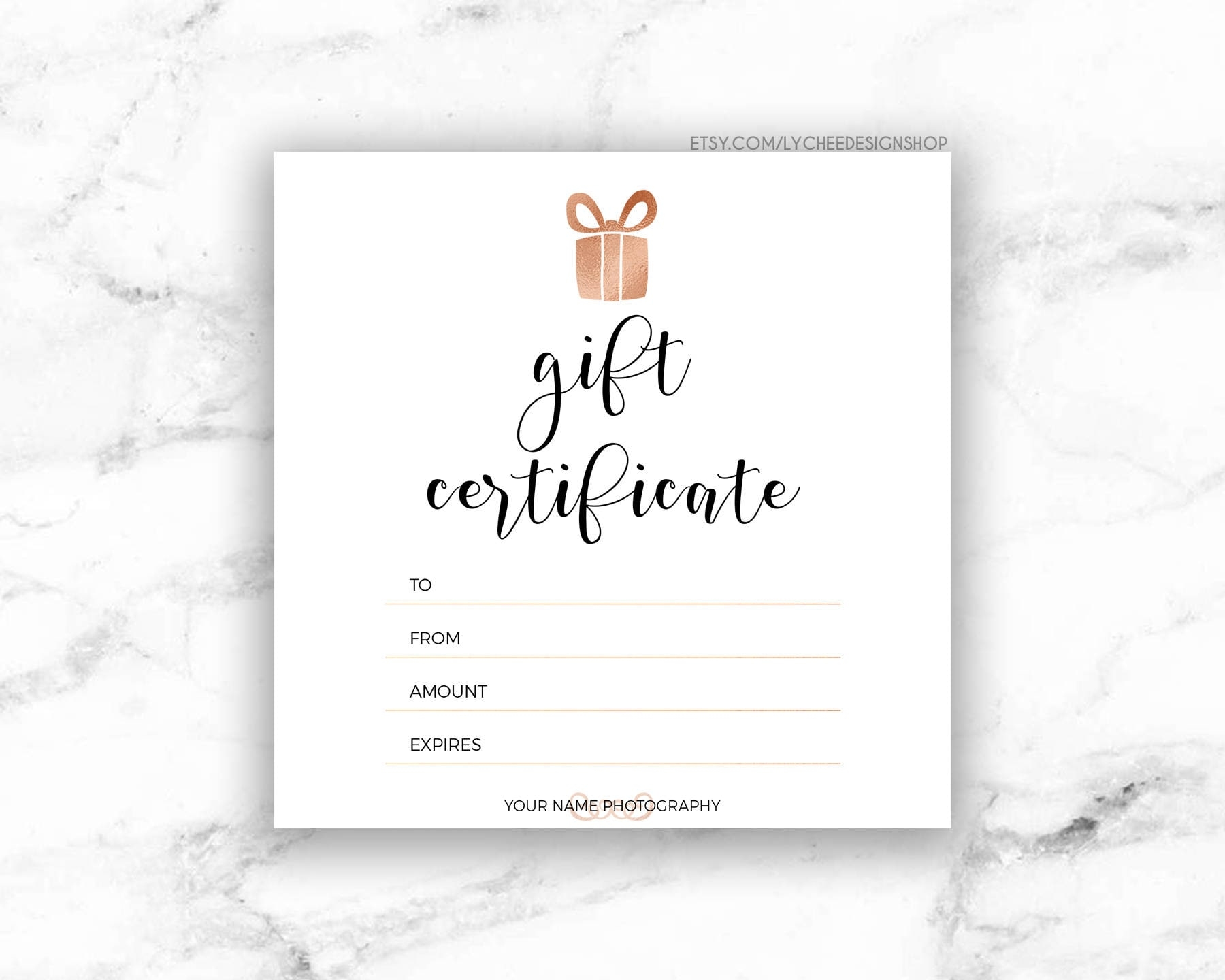 Free Printable Gift Certificates Templates