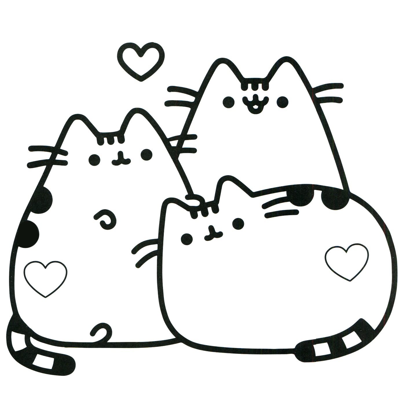 Pusheen Coloring Pages Printable Coloring Pages