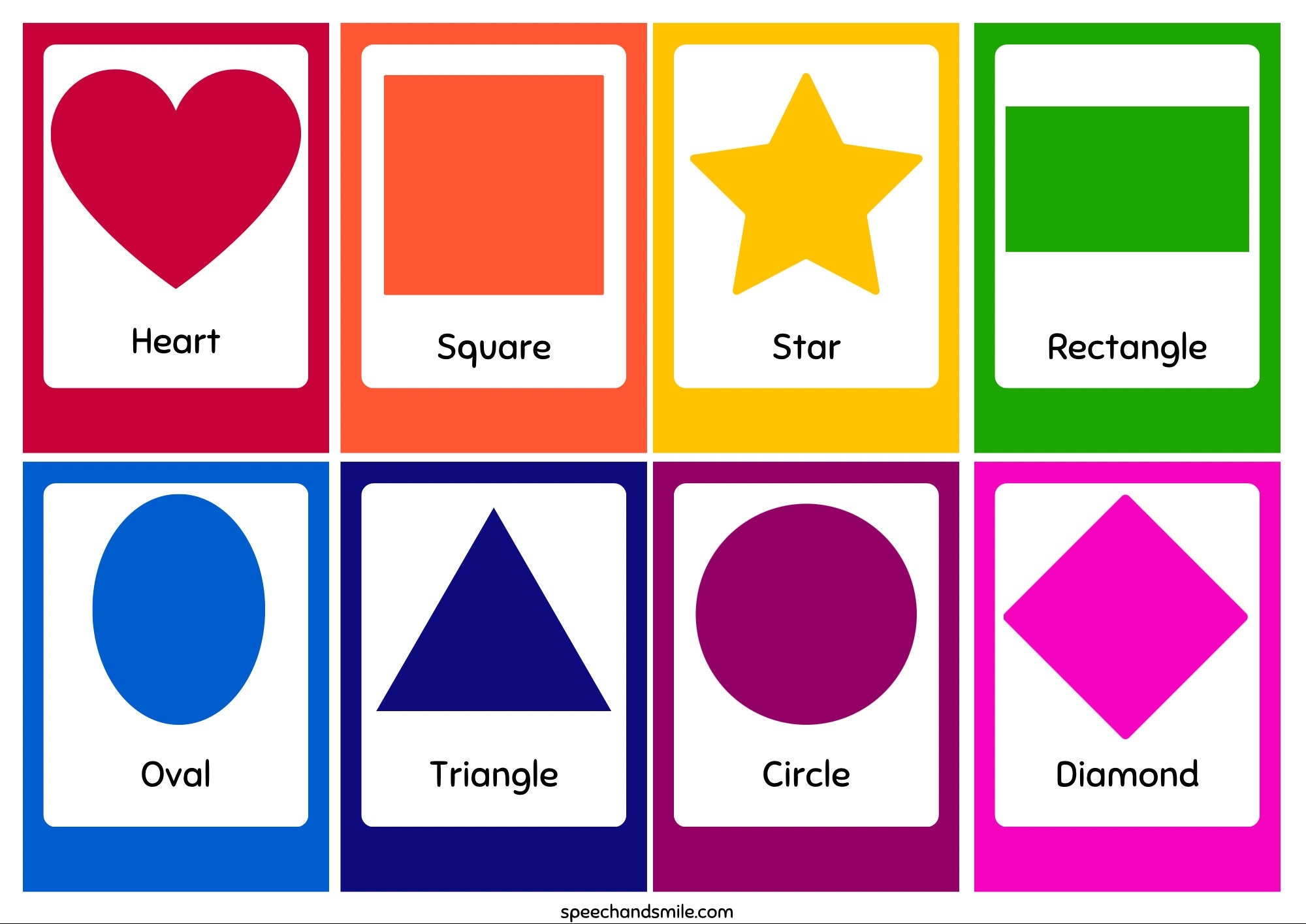 Shape Set Sorting Free Printable