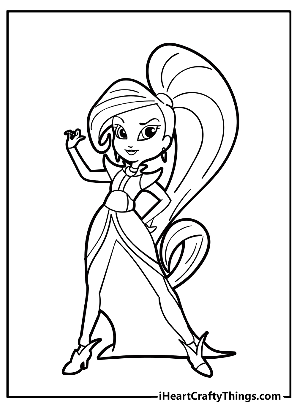 Shimmer And Shine Coloring Pages 100 Free Printables 
