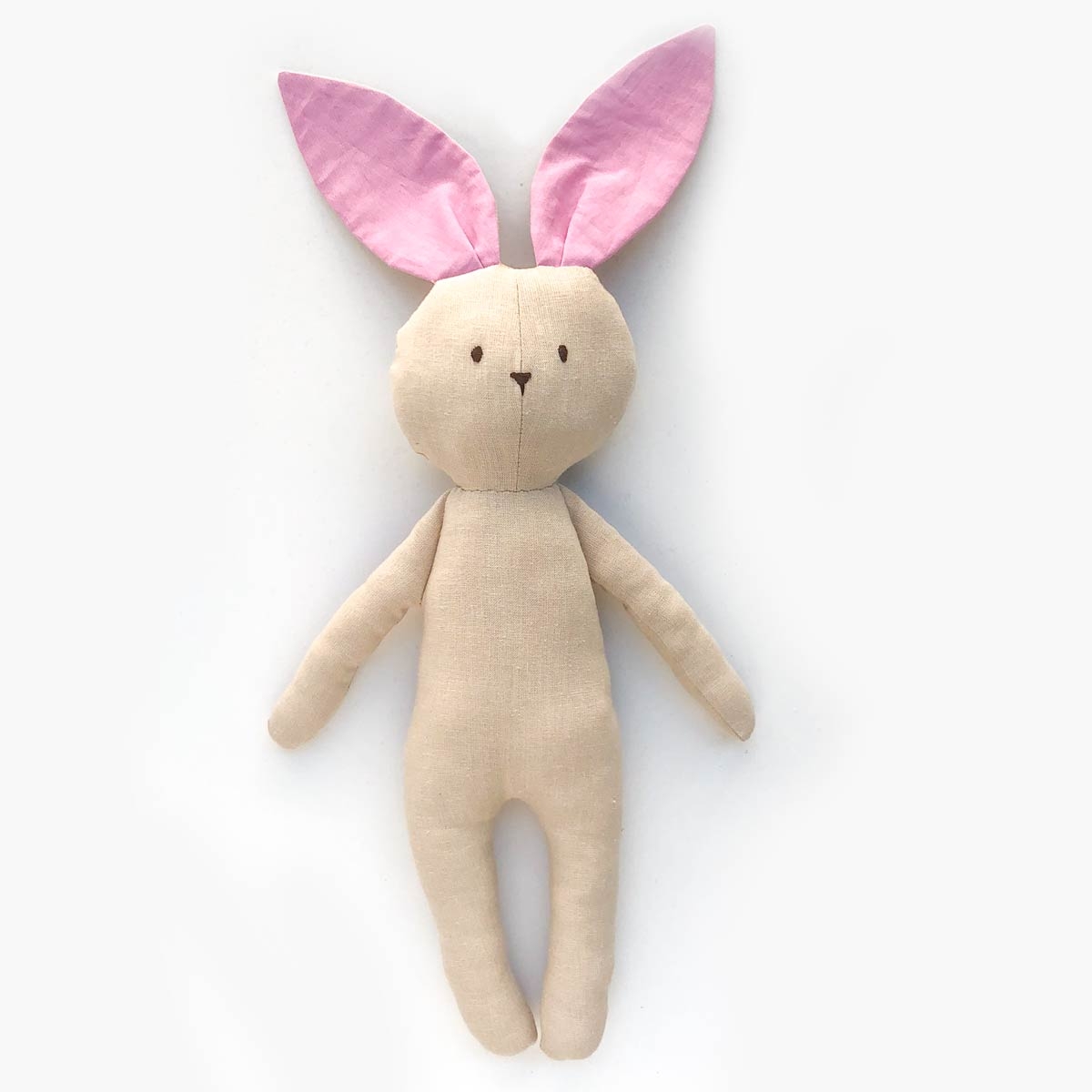 Simple Bunny Sewing Pattern Free Template MindyMakes
