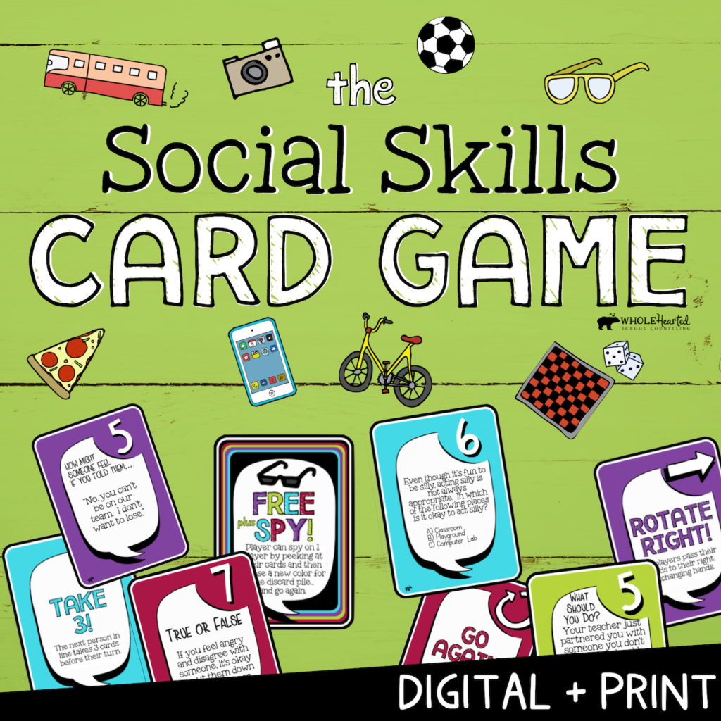 Social Skills Game Teach Communication And Empathy WholeHearted School Counseling