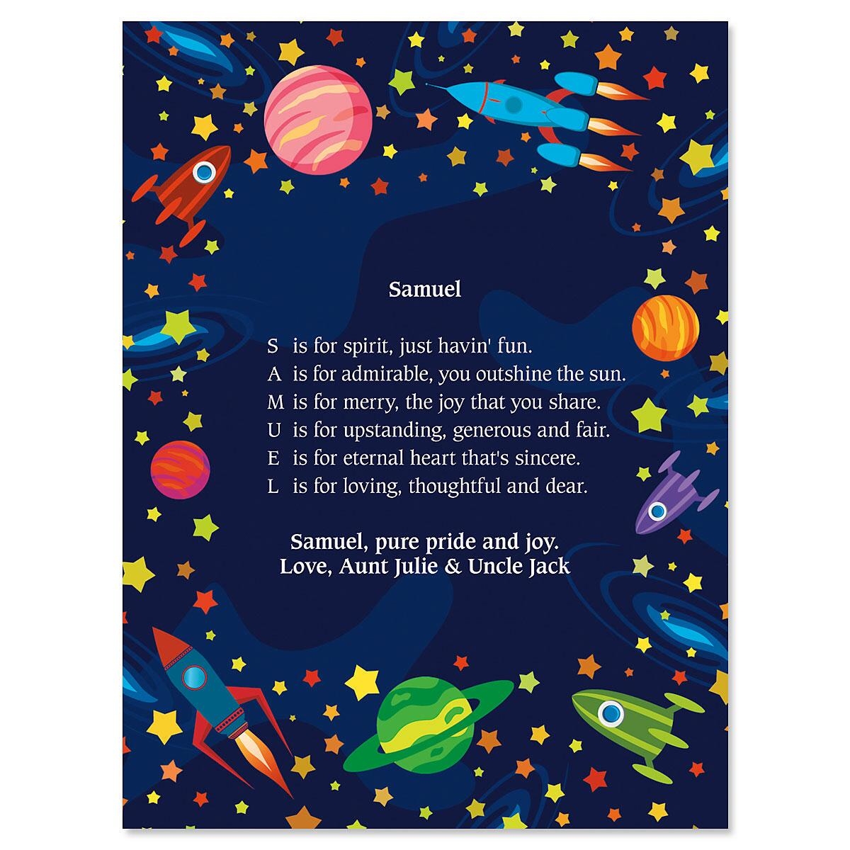 Free Printable Name Poems