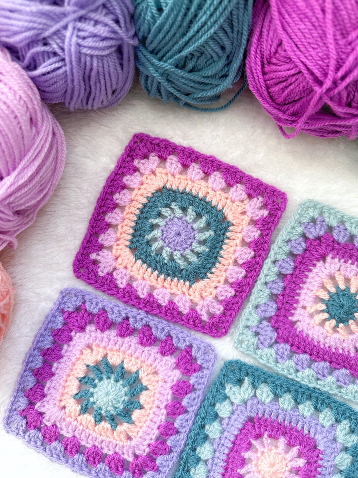 Spirit Granny Square Pattern Free Crochet Pattern Truly Crochet