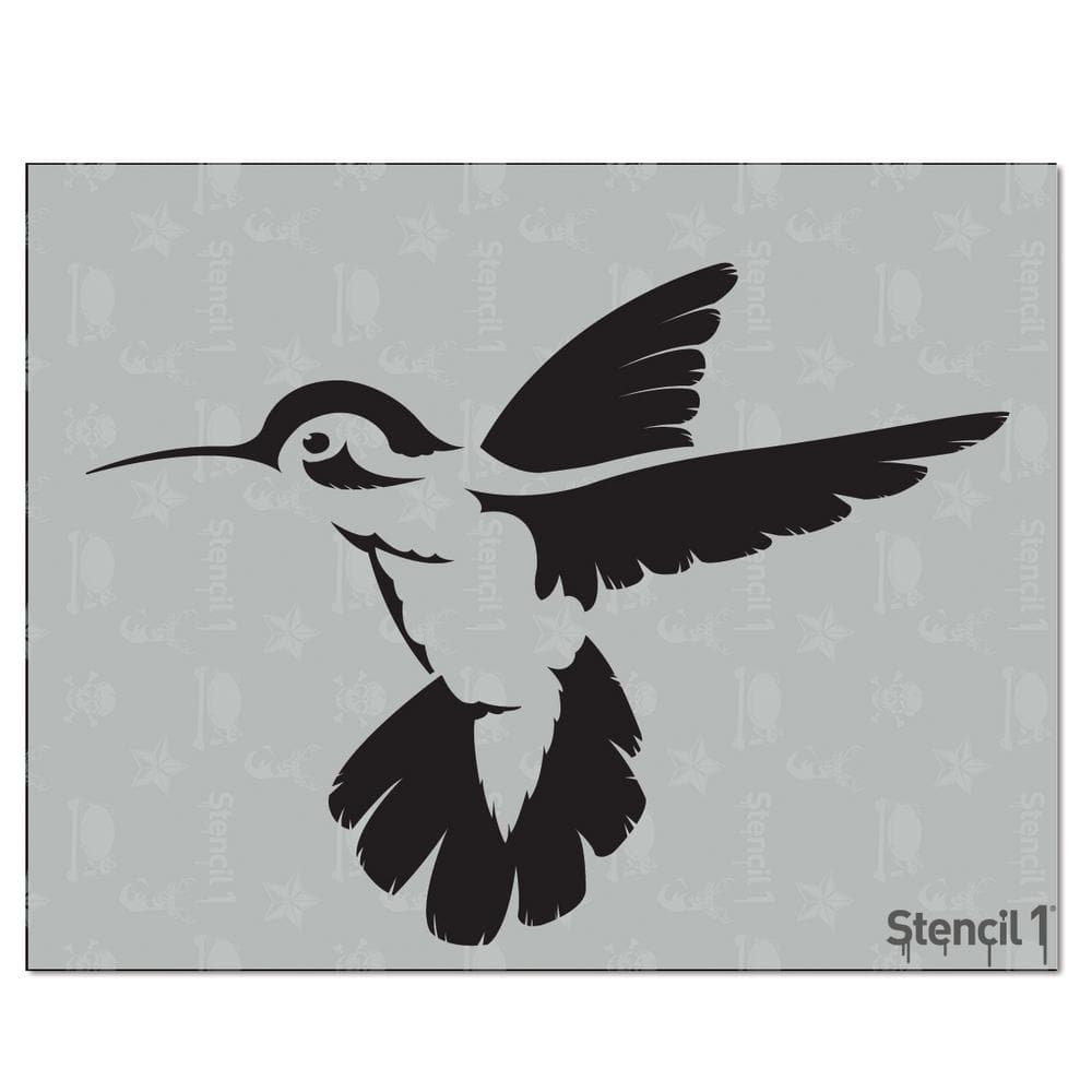 Stencil1 Hummingbird Stencil S1 01 51 The Home Depot