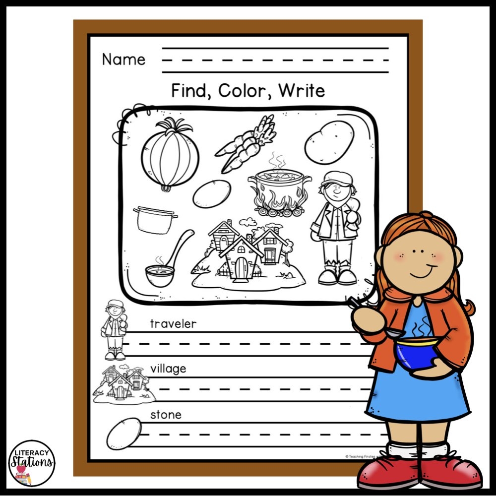 Stone Soup Activities To Add To Your Writing Center This Month Teaching Firsties