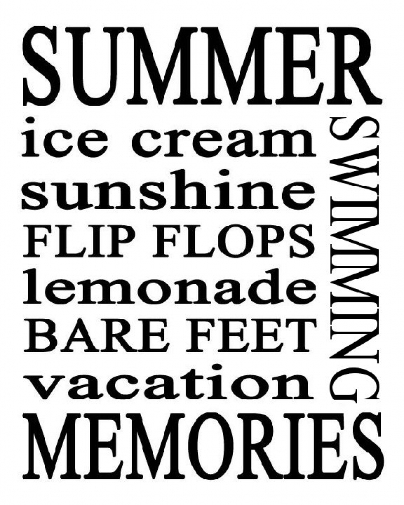 Free Printable June Clipart