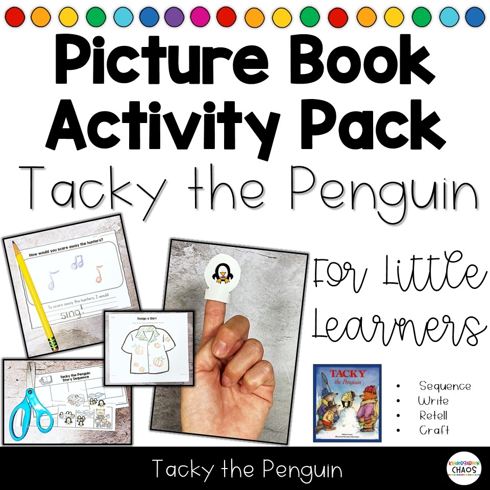 Tacky The Penguin Picture Book Activity Kindergarten Chaos