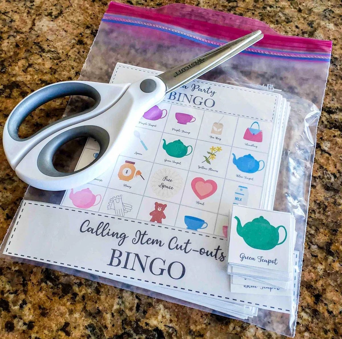 Tea Party Bingo Free Printout