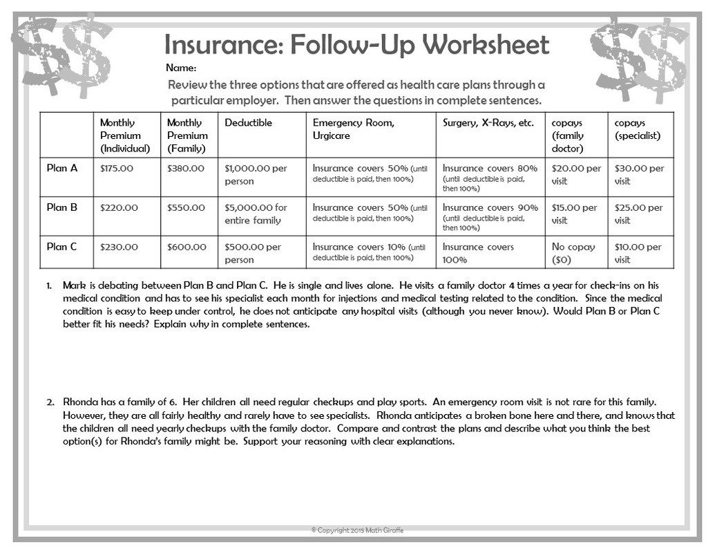 Free Printable Financial Literacy Quiz