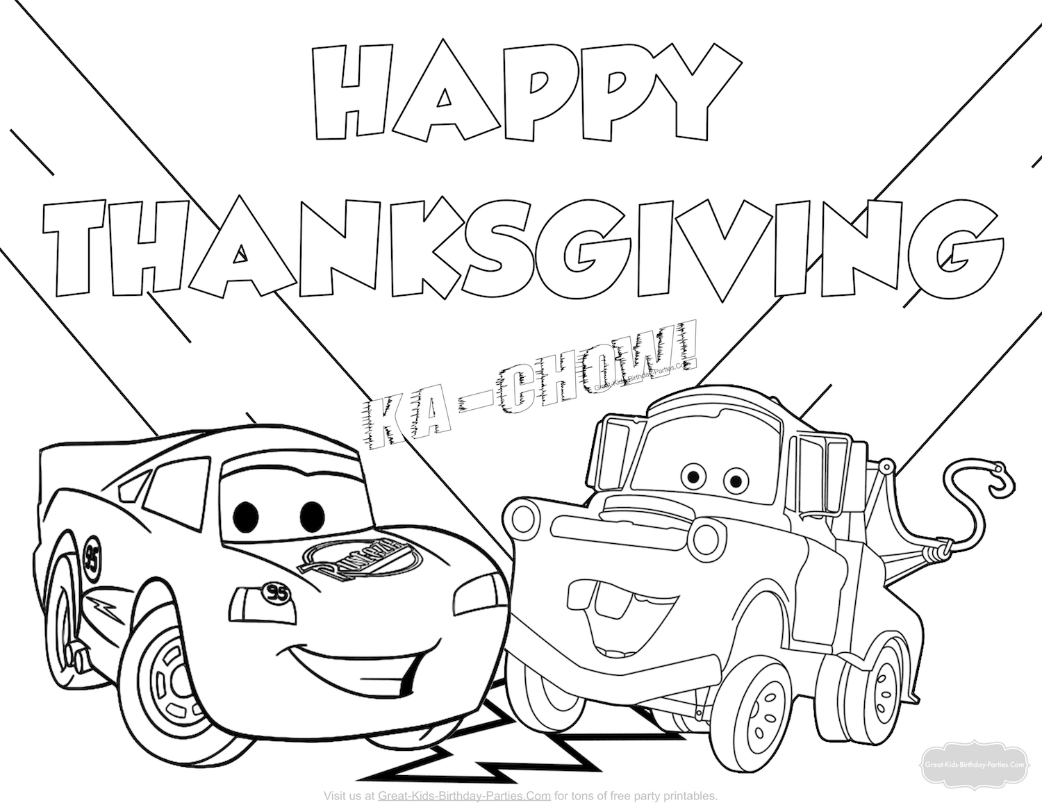 Thanksgiving Coloring Pages