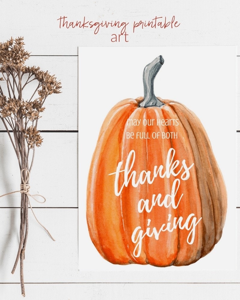 Free Printables For Thanksgiving