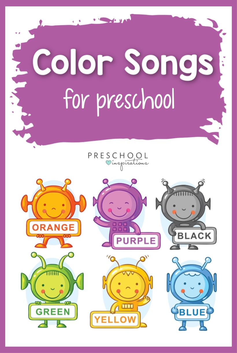 The Best Color Songs For Kids Preschool Inspirations