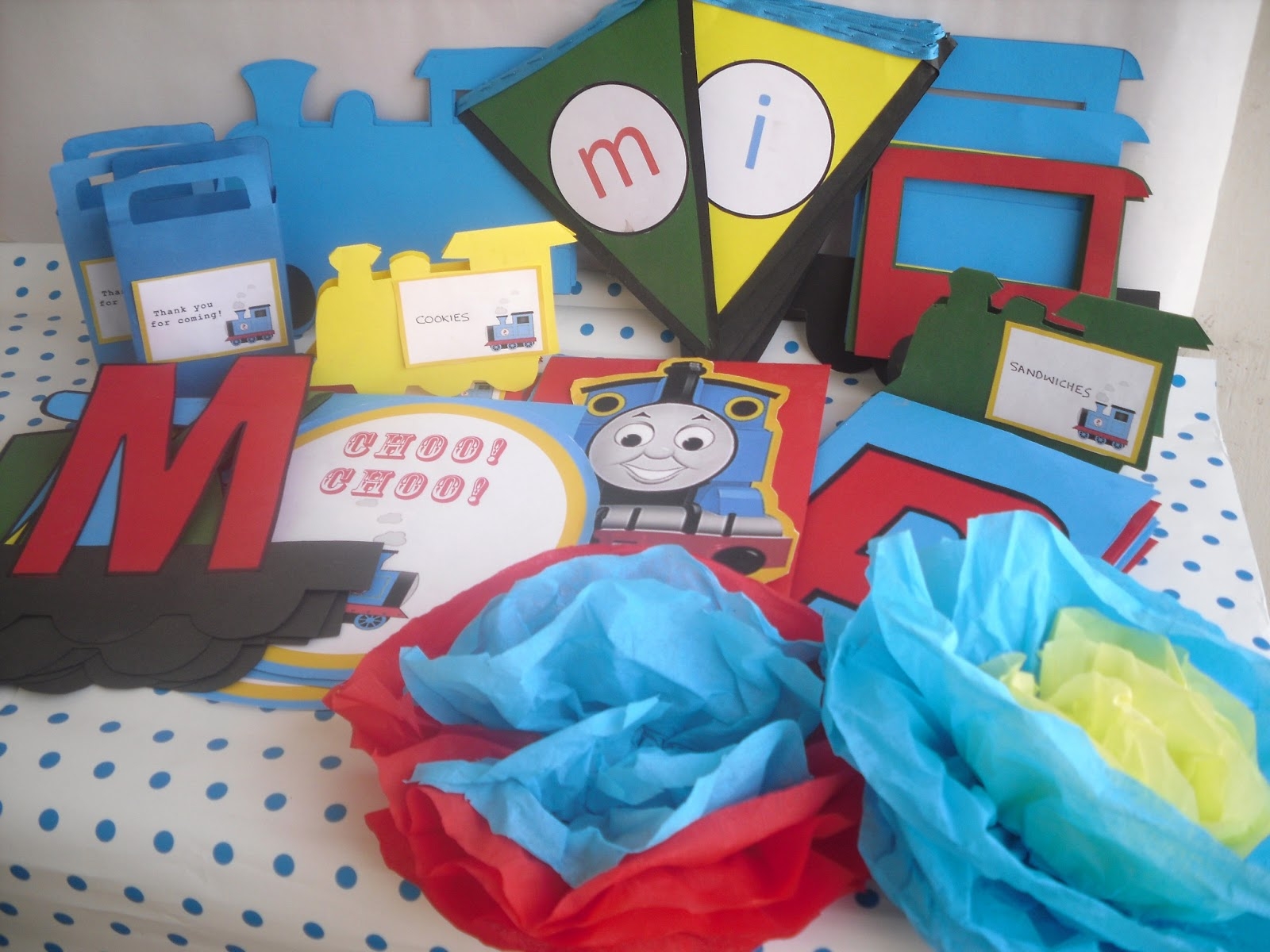 Free Train Party Printables