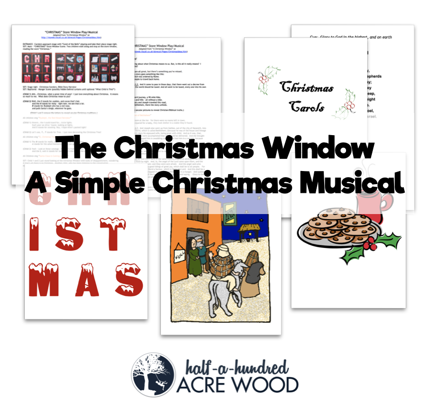 The Christmas Window A Christmas Musical Half A Hundred Acre Wood