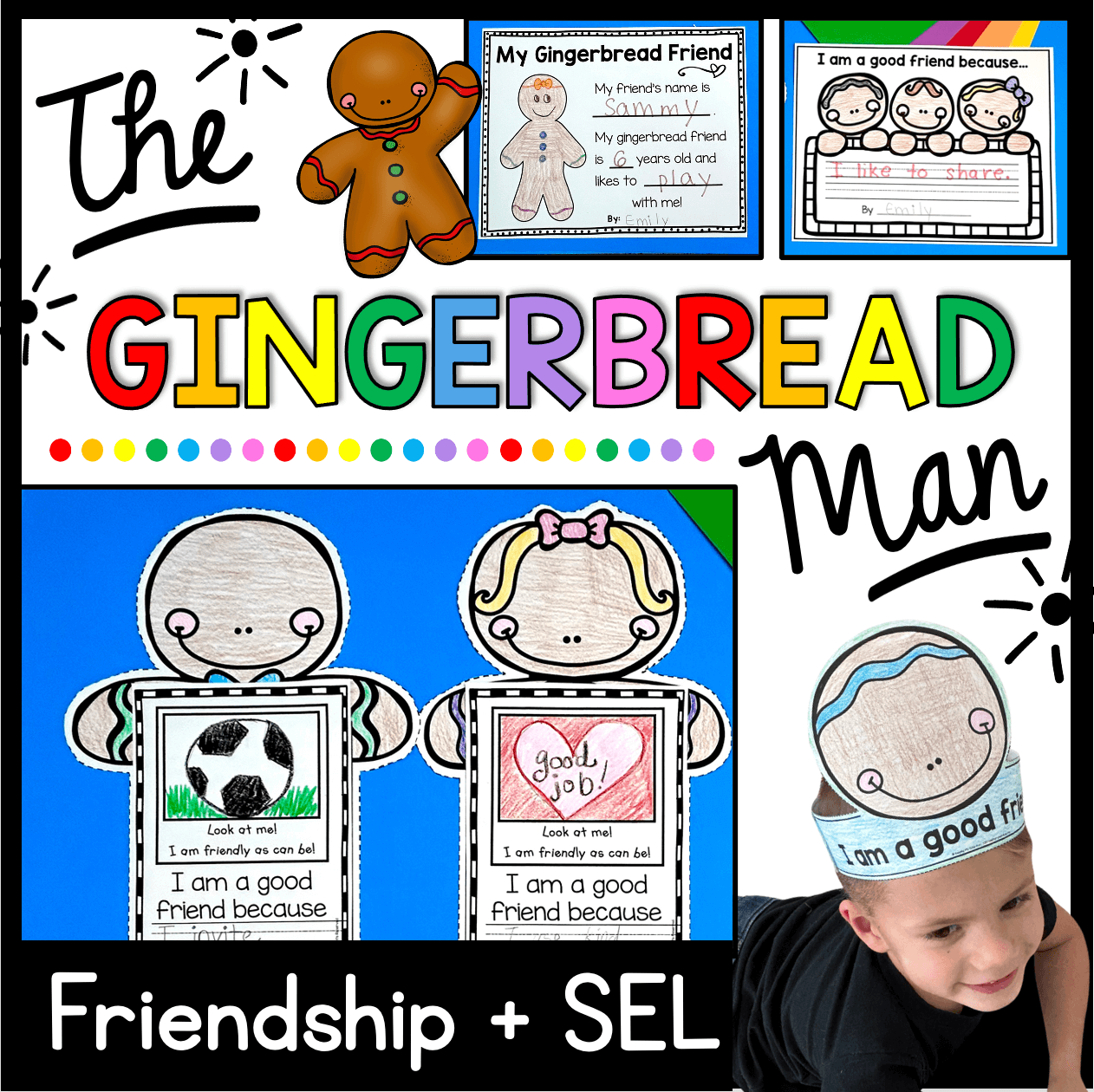 The Gingerbread Man Activities And Crafts For Kindergarten FREE Printables And Worksheets Keeping My Kiddo Busy