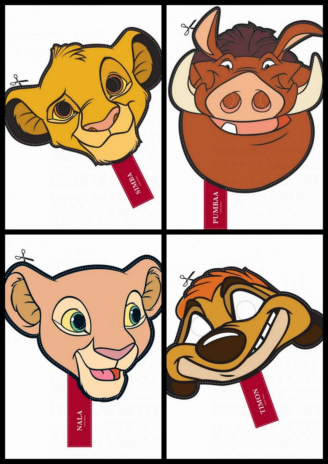 Free Printable Masks