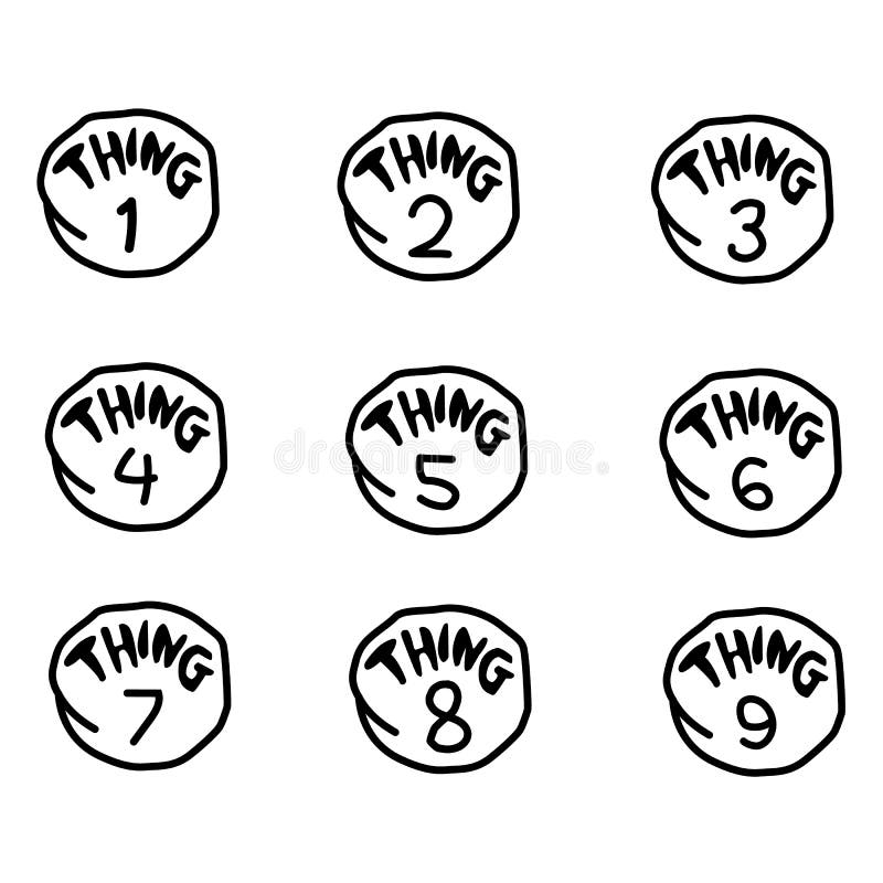 Thing 2 Free Printable