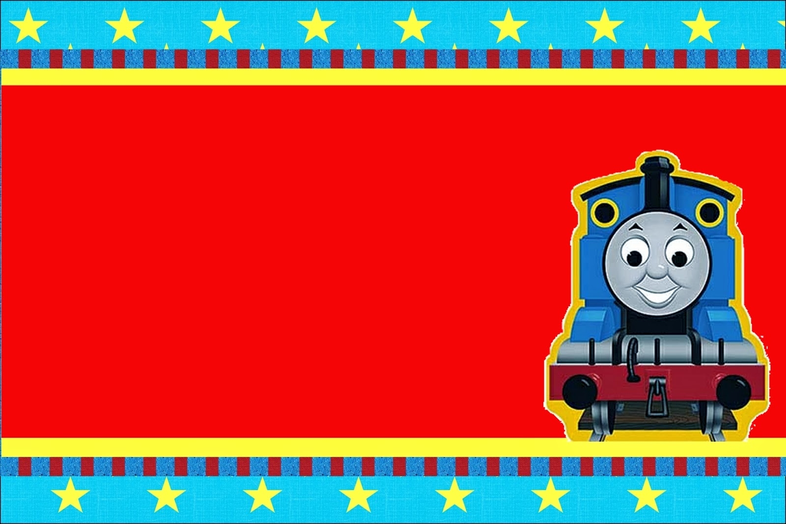 Thomas The Train Free Printable Invitations Oh My Fiesta In English