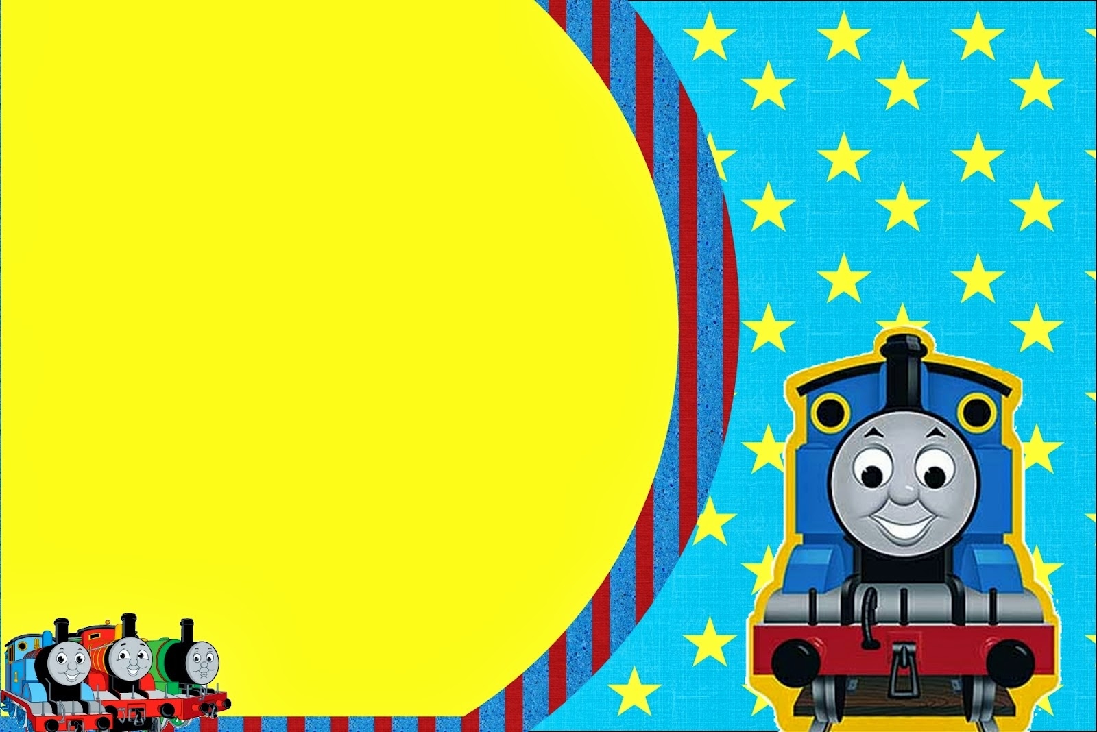 Free Printable Train Invitations