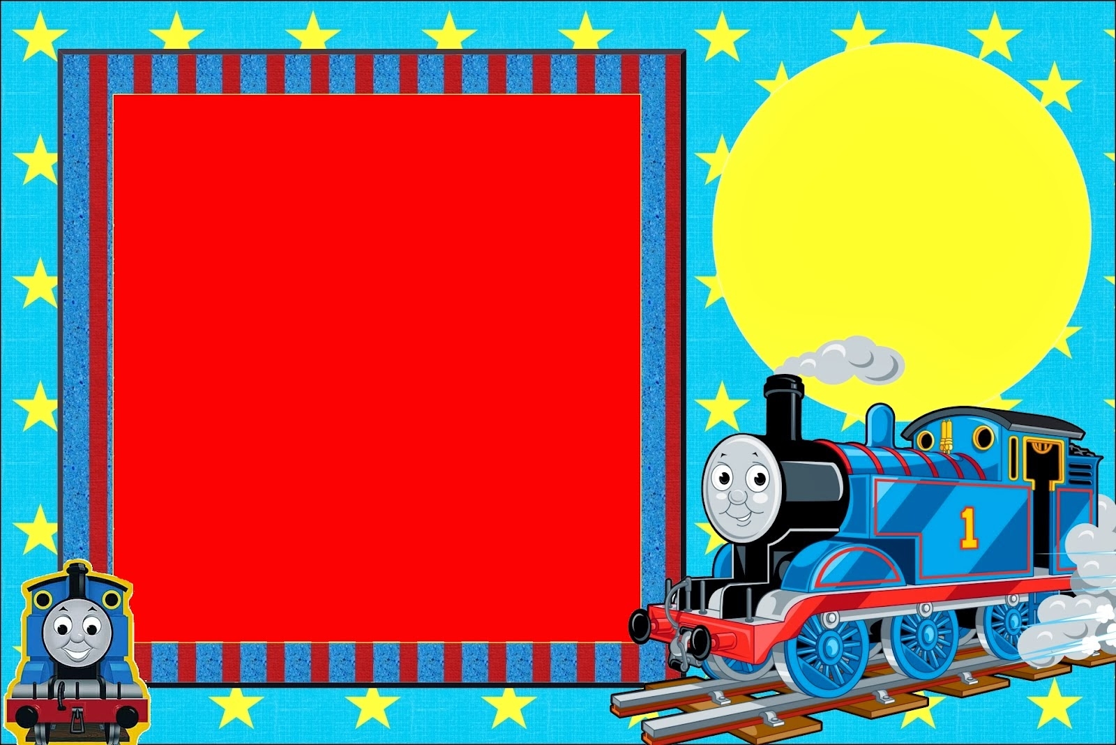 Thomas The Train Free Printable Invitations Oh My Fiesta In English
