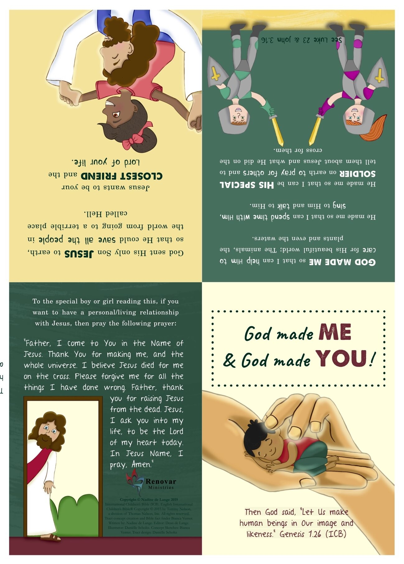 Free Printable Childres Bible Tracts