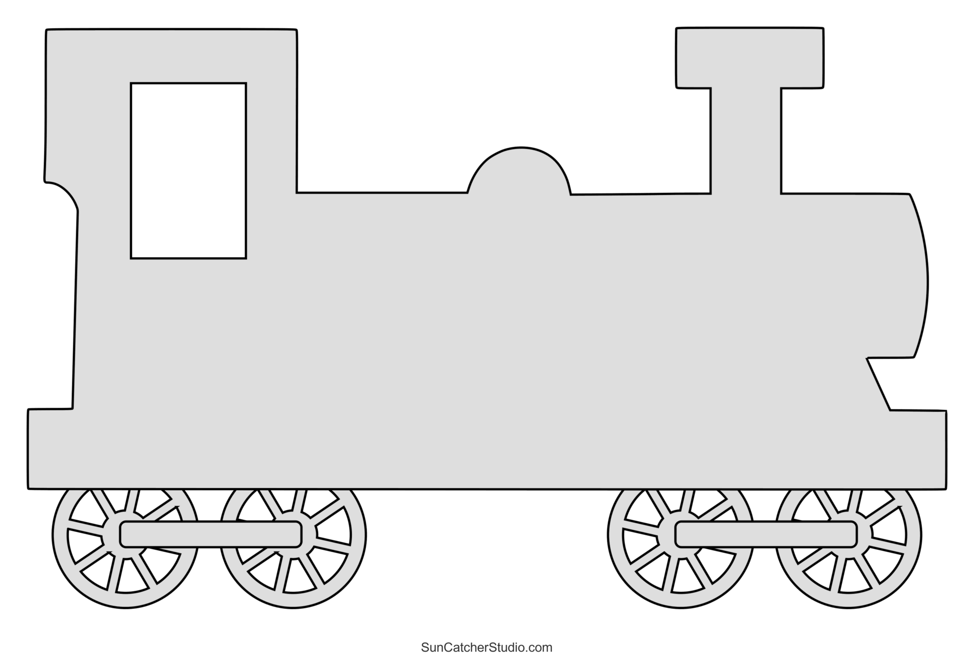 Train Cars And Locomotives Clip Art Patterns Templates DIY Projects Patterns Monograms Designs Templates